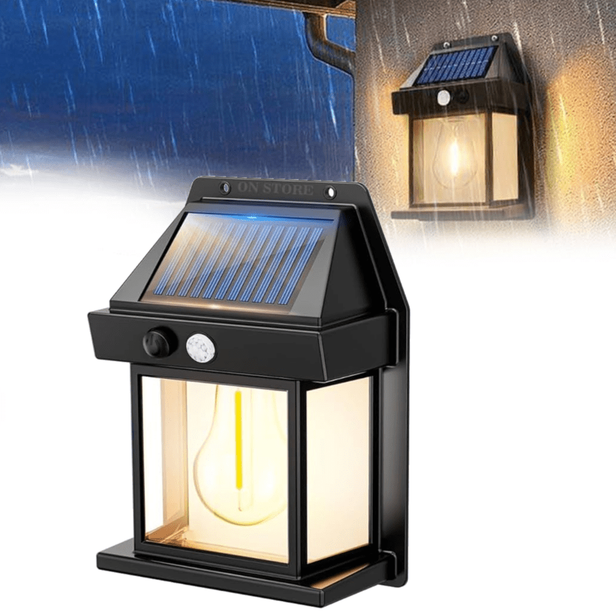 Solarna Zidna Lampa Sa senzorom Pokreta ( 1+1 Gratis )