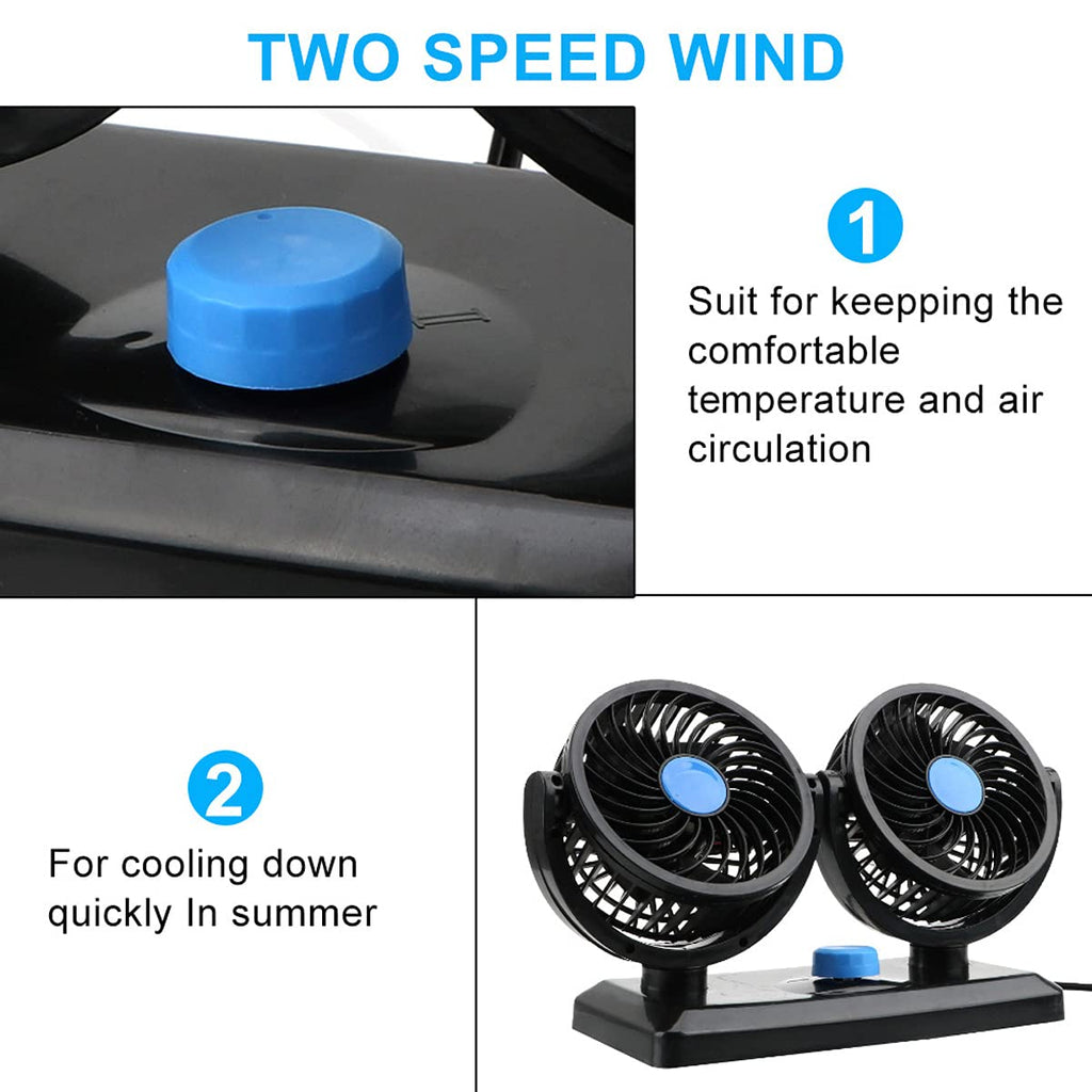 Dupli ventilator za automobil