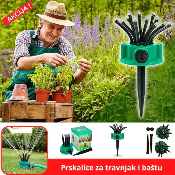 Prskalice za travnjak i baštu (navodnjavanje, trava, cveće)