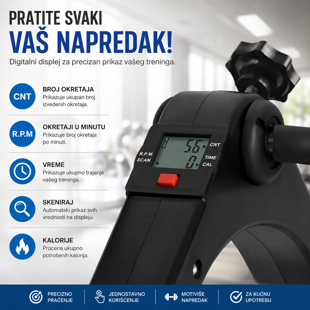 Fitnes Pedale (2u1)