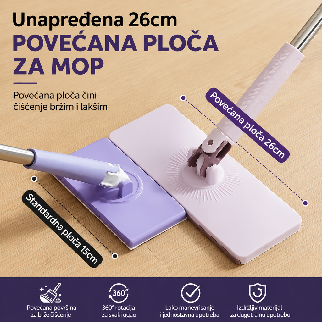 Mop za vlažne Maramice