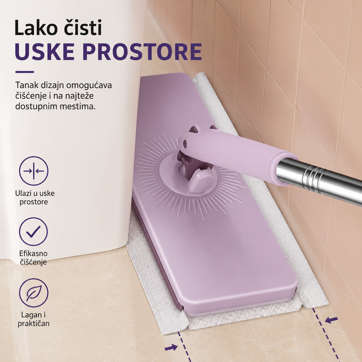 Mop za vlažne Maramice