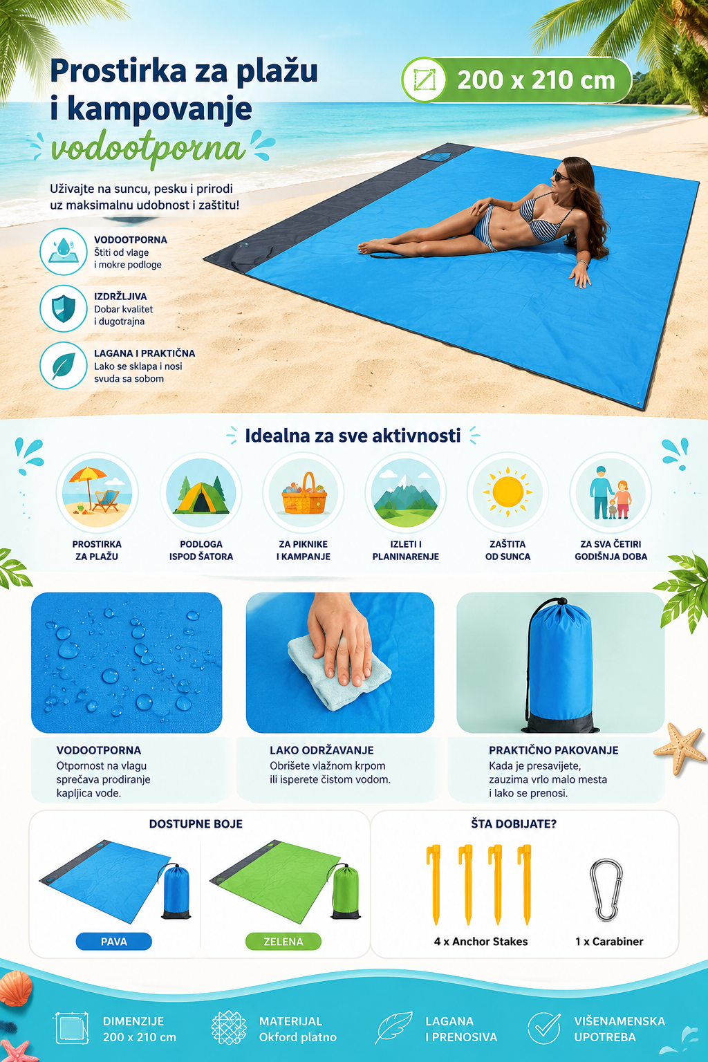 Prostirka za plažu