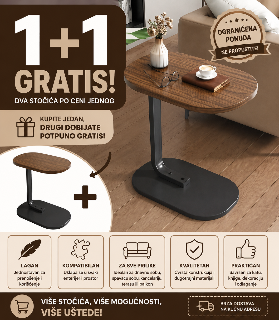 STOČIĆ  (1 + 1 GRATIS)