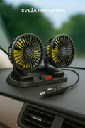 Dupli Ventilator za Automobil