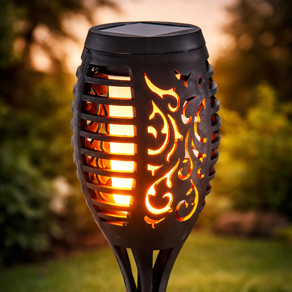 Solarna "plamen" lampa za baštu (3 komada)