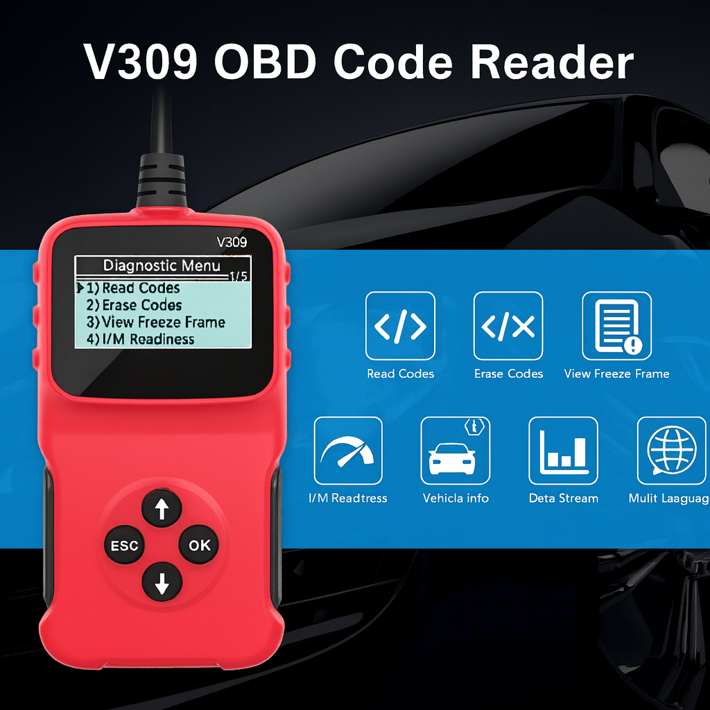 Auto dijagnostika V309 za DTC OBD2 OBDII