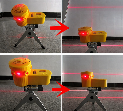 Automatski laserski nivelator sa tripod postoljem