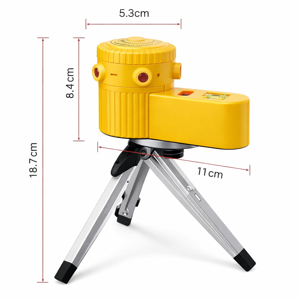 Automatski laserski nivelator sa tripod postoljem