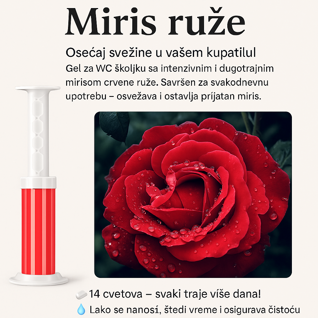 Moćni Gel za Mirišljavo kupatilo