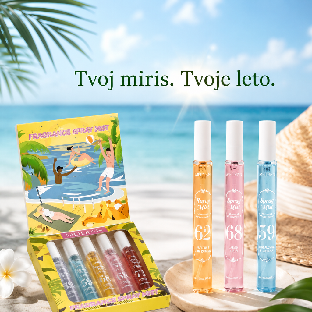 Set mirisnih magli za telo i kosu
