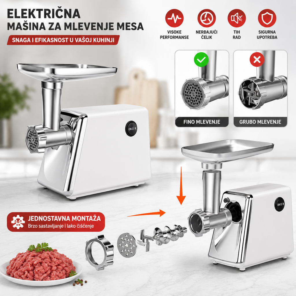 Mesomix mašina za mlevenje mesa