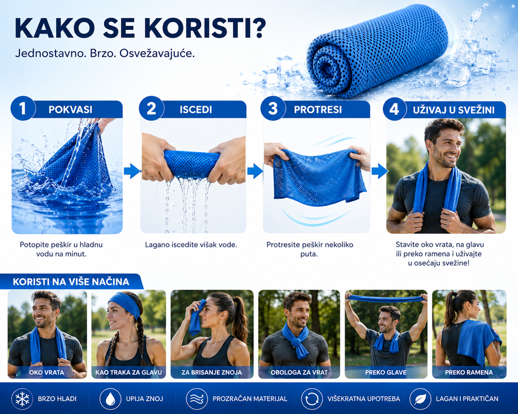 Peškir Koji Hladi
