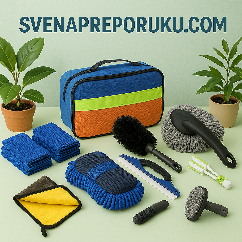 Set od 9 delova za pranje kola