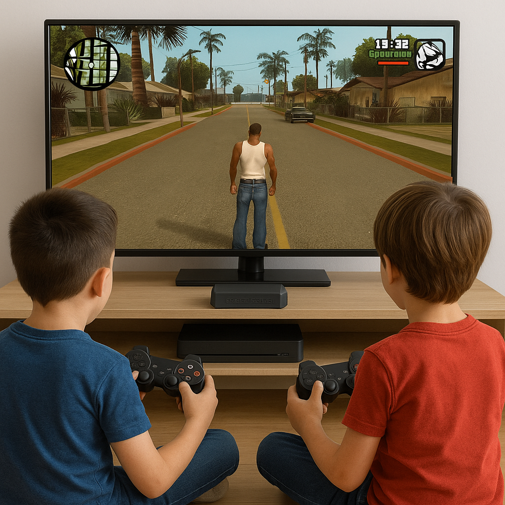 4K Ultra Gamestick Sa 2 Džojstika i 10.000 Igrica