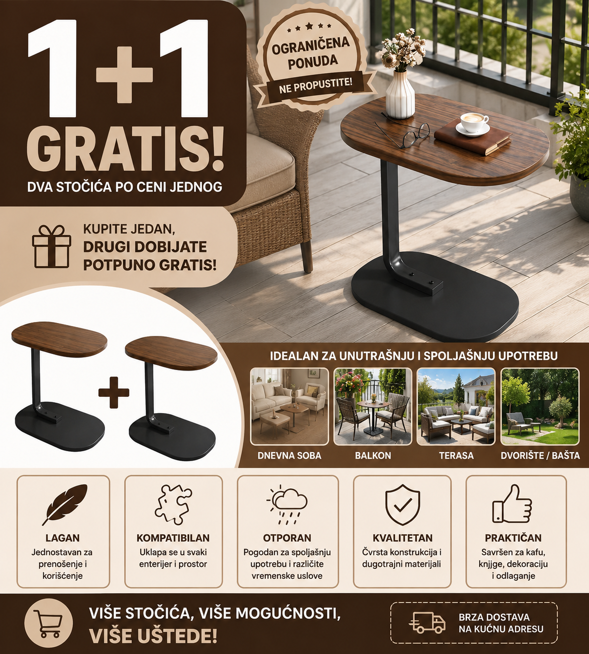 STOČIĆ  (1 + 1 GRATIS)