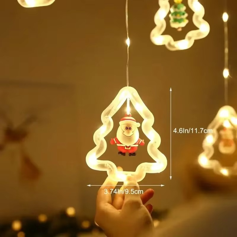 LED božićna zavesa –  10 Ukrasa