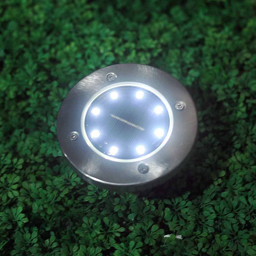 Disk solarne LED lampe ubodne (4 komada)
