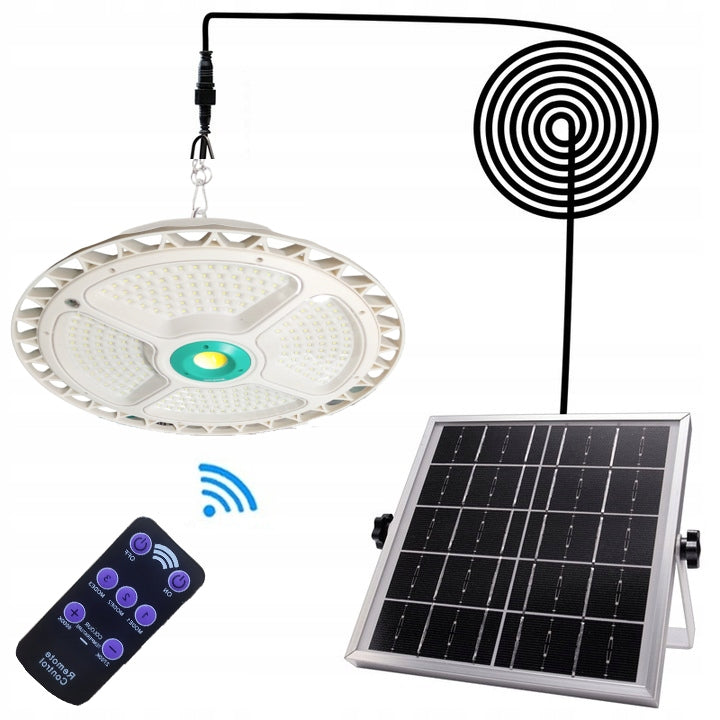 Solarni viseći LED reflektor+daljinski 200W/400W