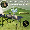 Sklopivi Sto Za Kampovanje